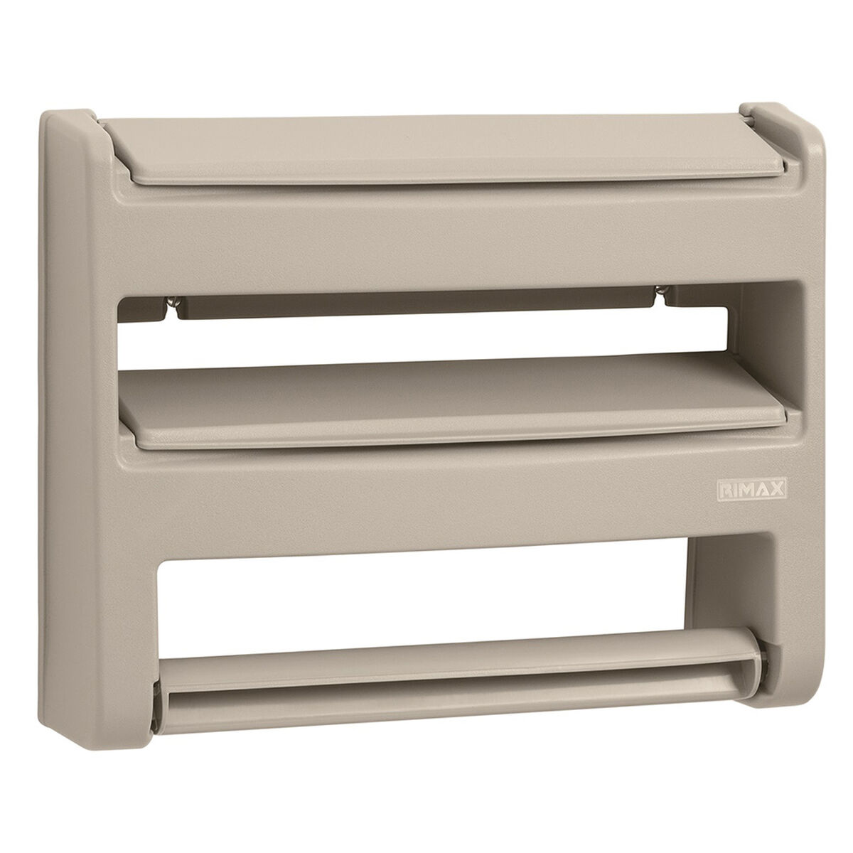 Portarrollos Rimax Triple Taupe