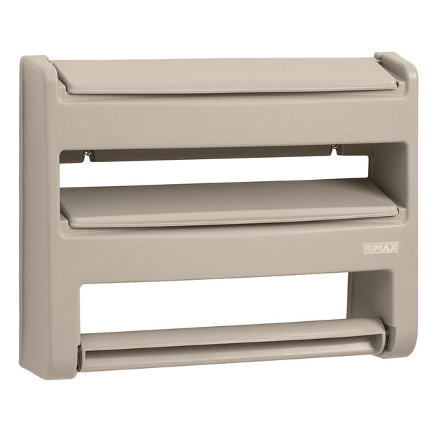 Portarrollos Rimax Triple Taupe