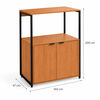 Mueble Organizador de Cocina Roca Org&aacute;nico Canela Negro