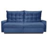 Sofá Reclinable Innovamuebles Magestic 2 Cuerpos Azul