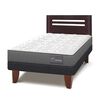 Cama Europea CIC 1,5 Plazas Anatomic + Respaldo Munich