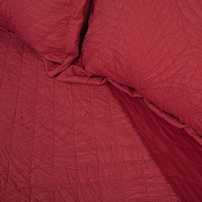 Imagen 2 del producto Quilt Doral King Burdeo Bubbly