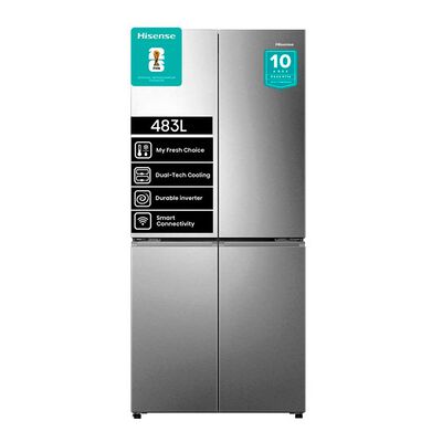 Refrigerador French Door Hisense RQ5P470NECF 483 lts.