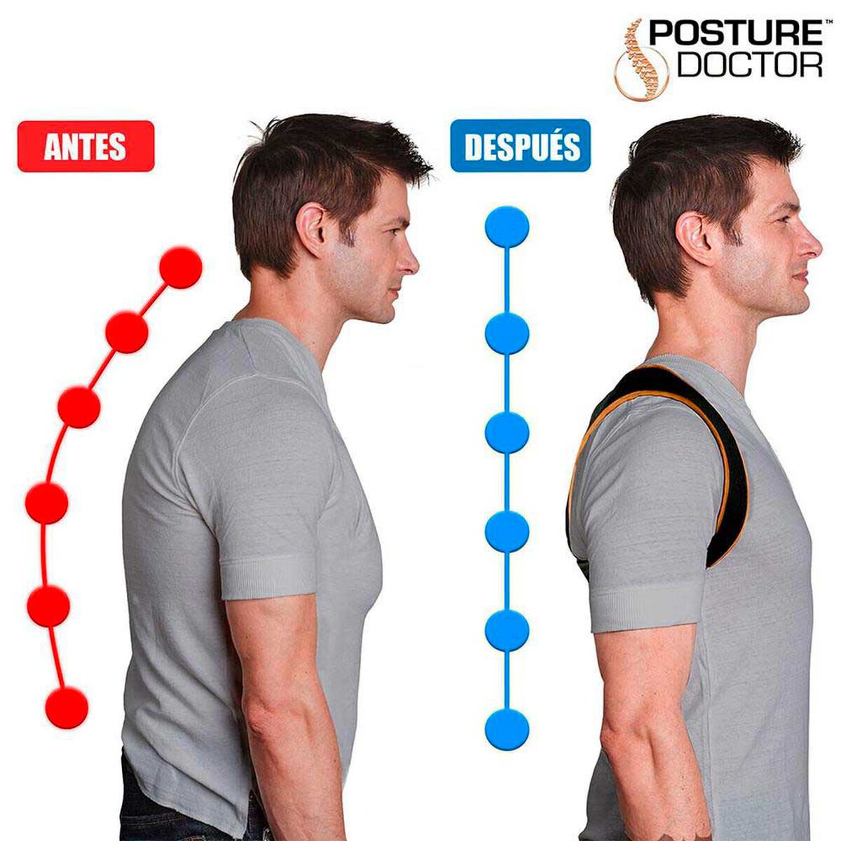 Corrector De Postura y Espalda Unisex  Posture Doctor