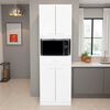 Mueble de Cocina TuHome Bau 4 Puertas 1 Caj&oacute;n Blanco