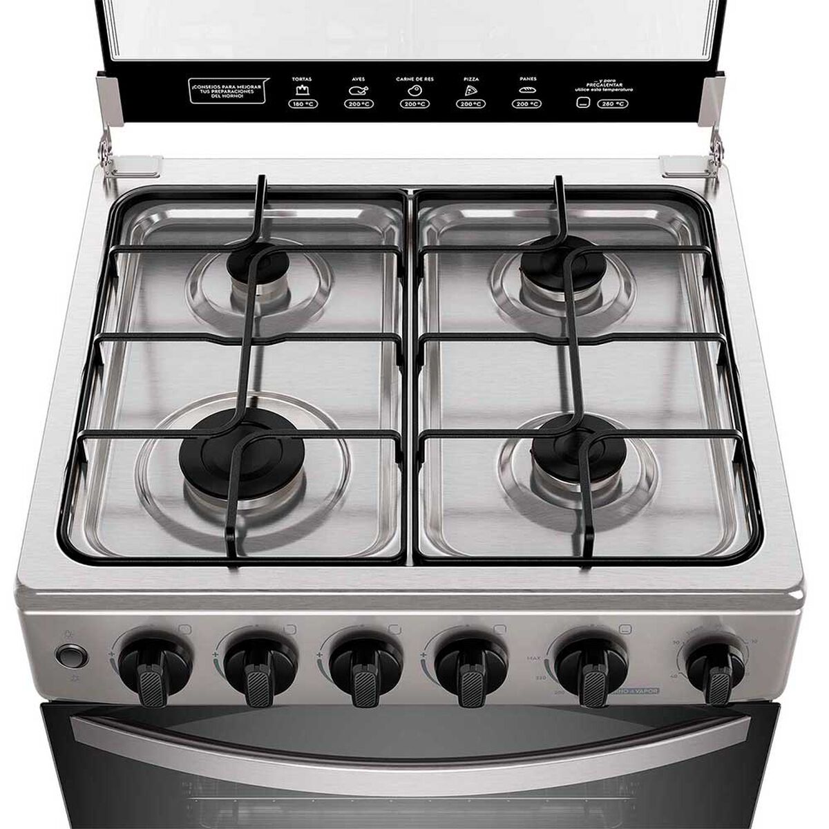 Cocina a Gas Mademsa FM4TSC 4 Quemadores Gris