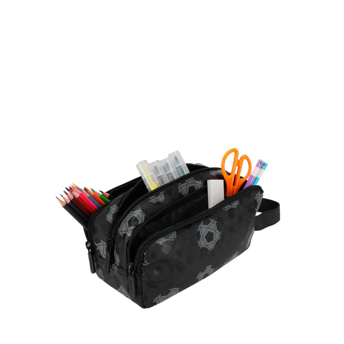 Estuche Xtrem University+ 6XT F&uacute;tbol Negro