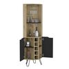 Bar Esquinero TuHome Audra 2 Puertas Duna Wengue