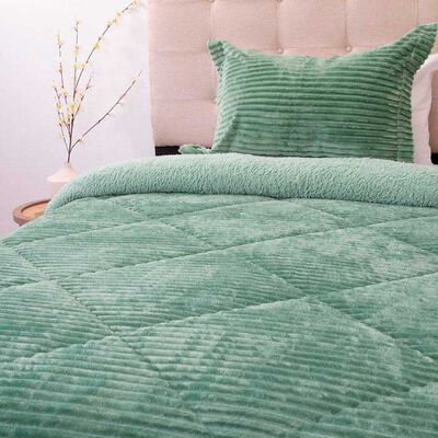 Cubrecama Doral 1,5 Plazas Verde Cotelón