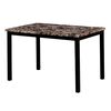 Juego de Comedor Universal Market California Negro 4 Sillas