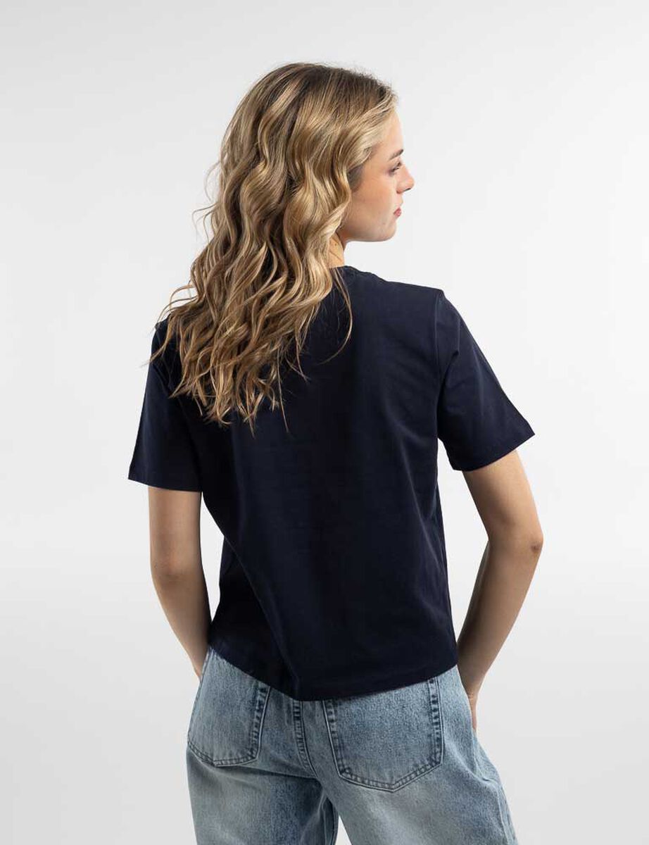 Polera Algod&oacute;n Manga Corta Mujer Icono