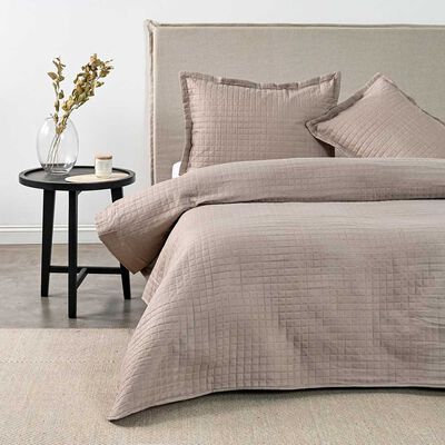 Quilt American Family 2 Plazas Roller Taupe