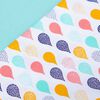 Juego de Sábanas Estampado Liso Casanova 144 Hilos 1,5 Plazas Drops