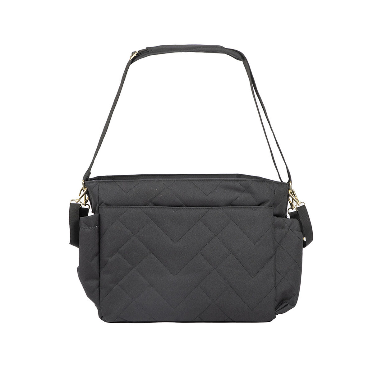 Bolso Motto Gold Negro