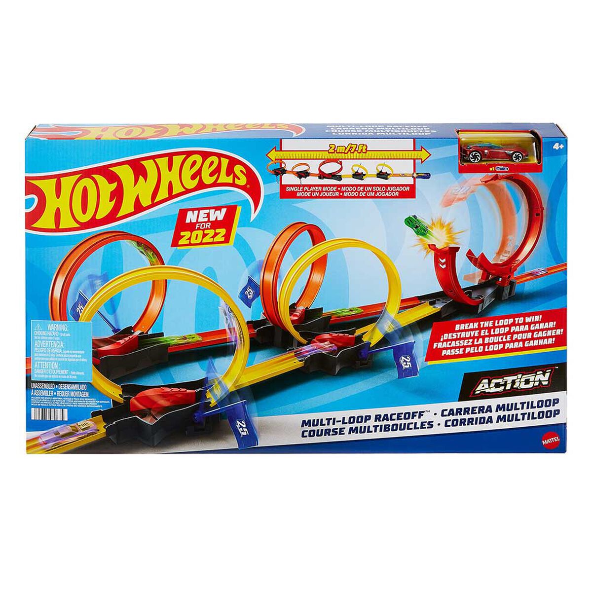 Pista de Autos Hot Wheels Action Súper Loop