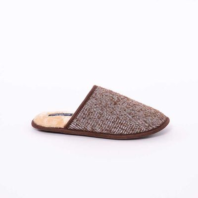 Imagen 1 del producto Pantuflas Hombre Portman Club Brown