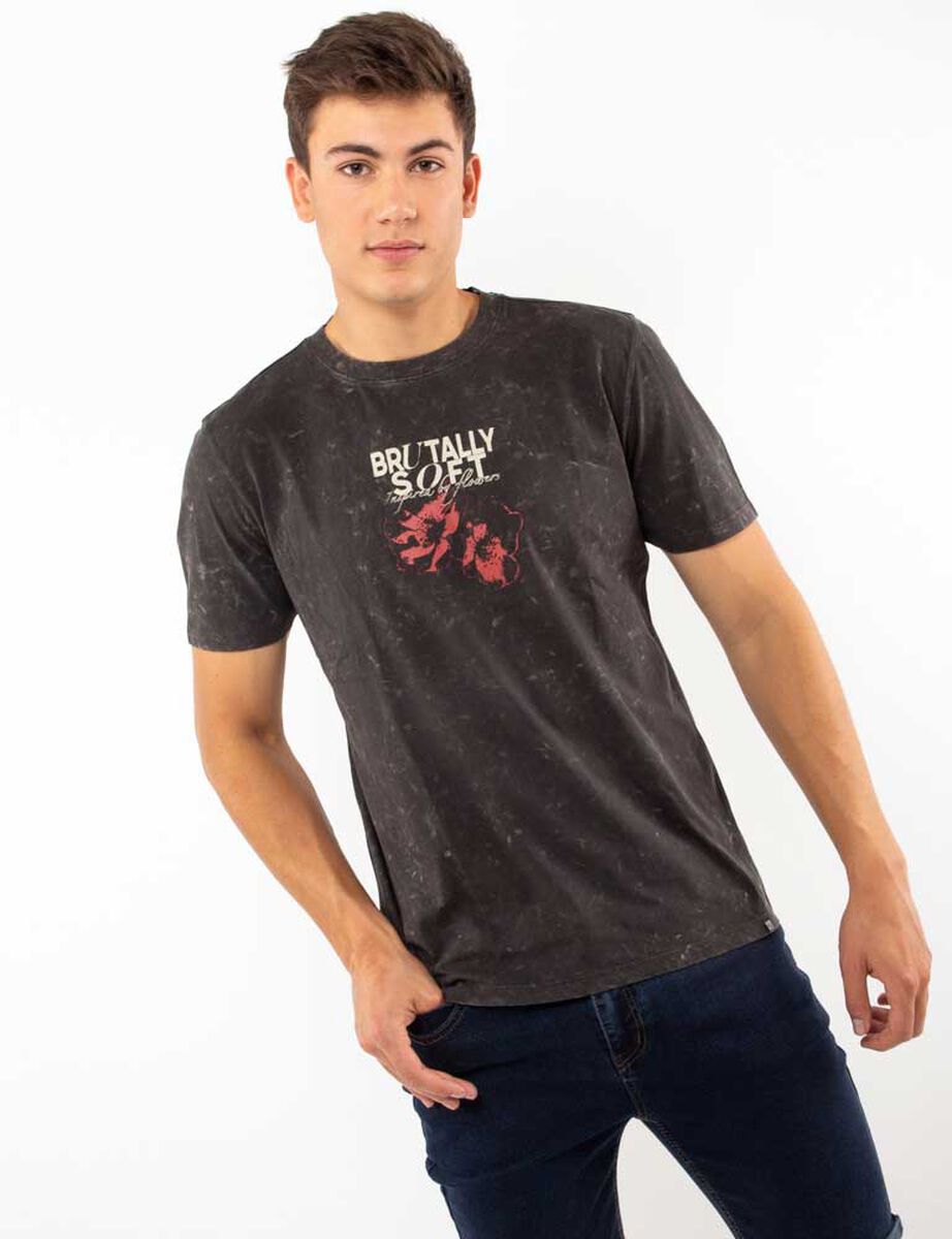 Polera Con Estampado Hombre Fiorucci