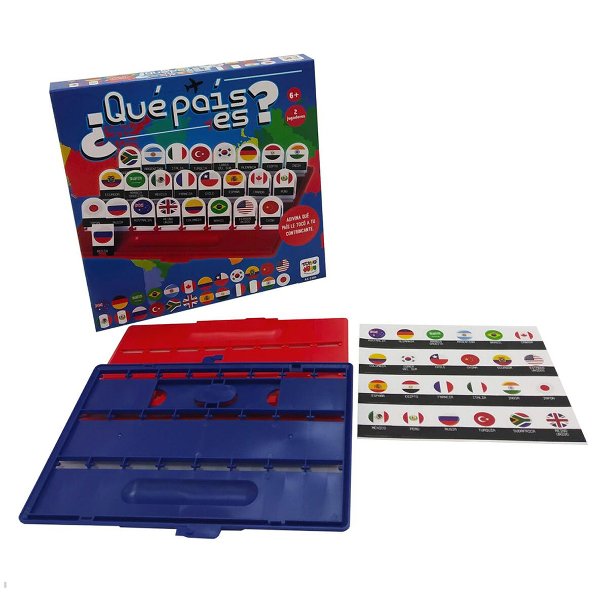 Juego de Mesa Adivina Buen adivinador Que Pais Toyng