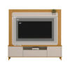 Home TV Di Poretti Design Munique Hasta 70" Caf&eacute; Claro