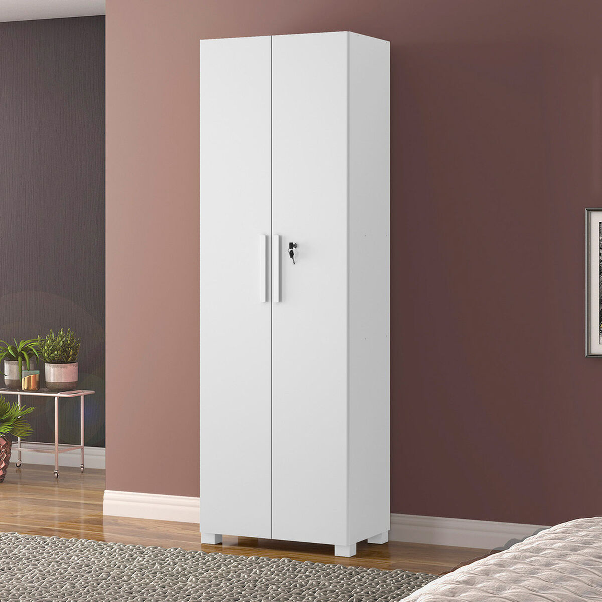 Despensa Home Mobili Takeo 2 Puertas Blanco