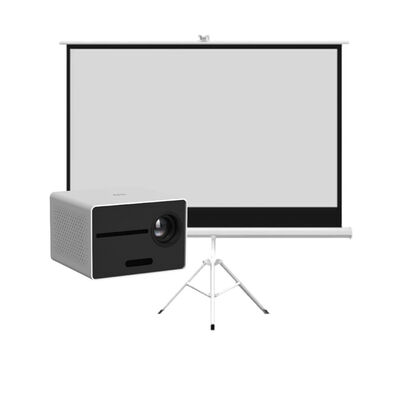 Kit Levo Proyector Halo + Telón Mural 80"
