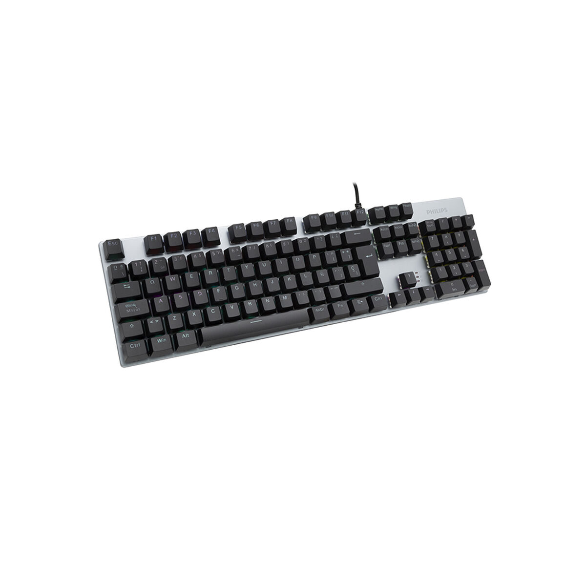 Teclado Gamer Philips SPK8404 Mecánico USB