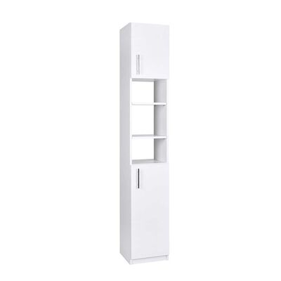 Imagen 2 del producto Combo Vanitorio 2 Puertas + Estante Organizador de Baño 2 Puertas CIC Blanco
