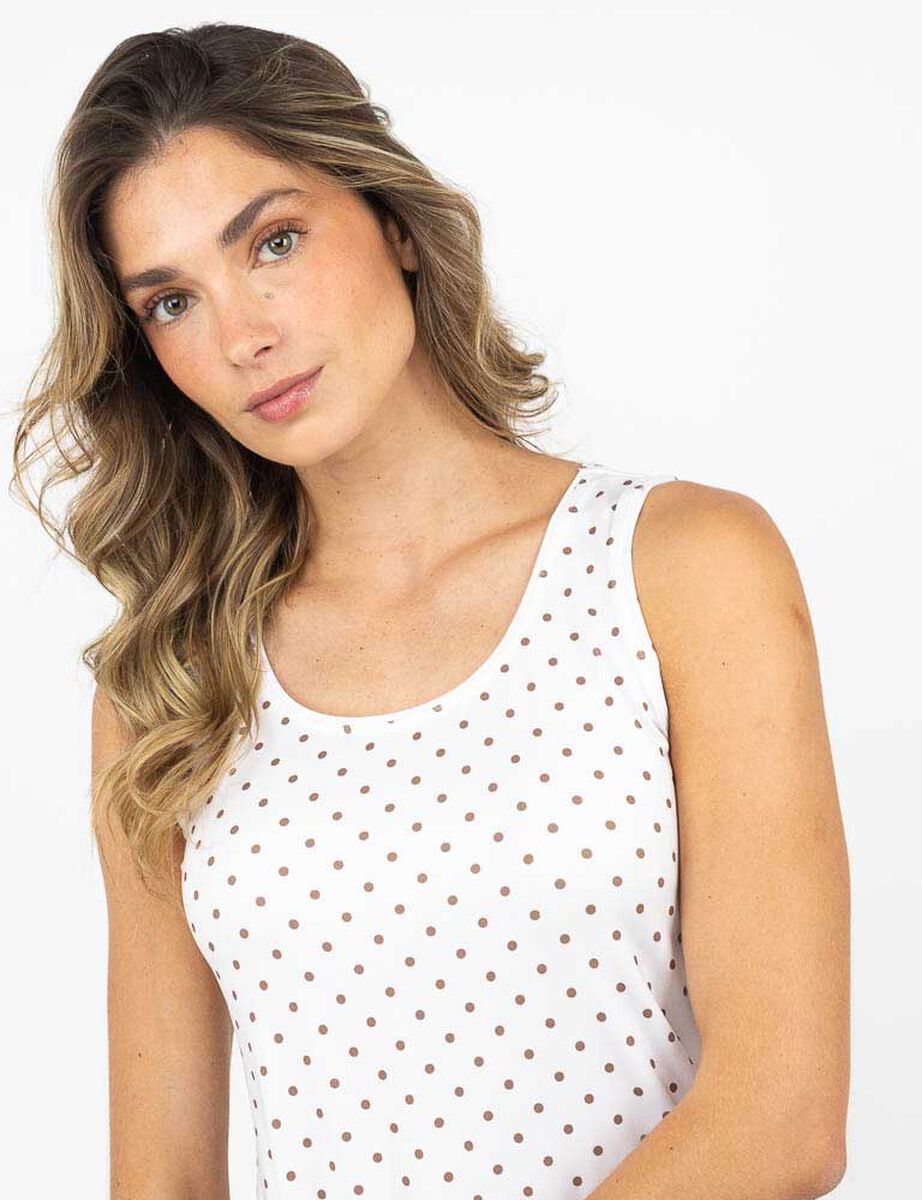 Polera Sin Mangas Mujer Zibel