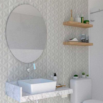 Imagen 2 del producto Espejo de Vidrio TuHome Ferrara 80 x 61.8 cm