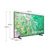 LED 65" Samsung Crystal DU8000 Smart TV 4K UHD 2024