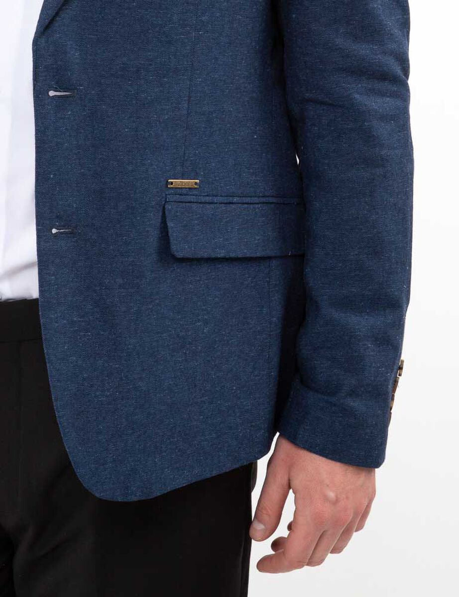 Vest&oacute;n Lino Regular Hombre Zibel