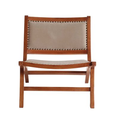 Sitial Latam Home Hannover Tela Velvet 1 Cuerpo Beige