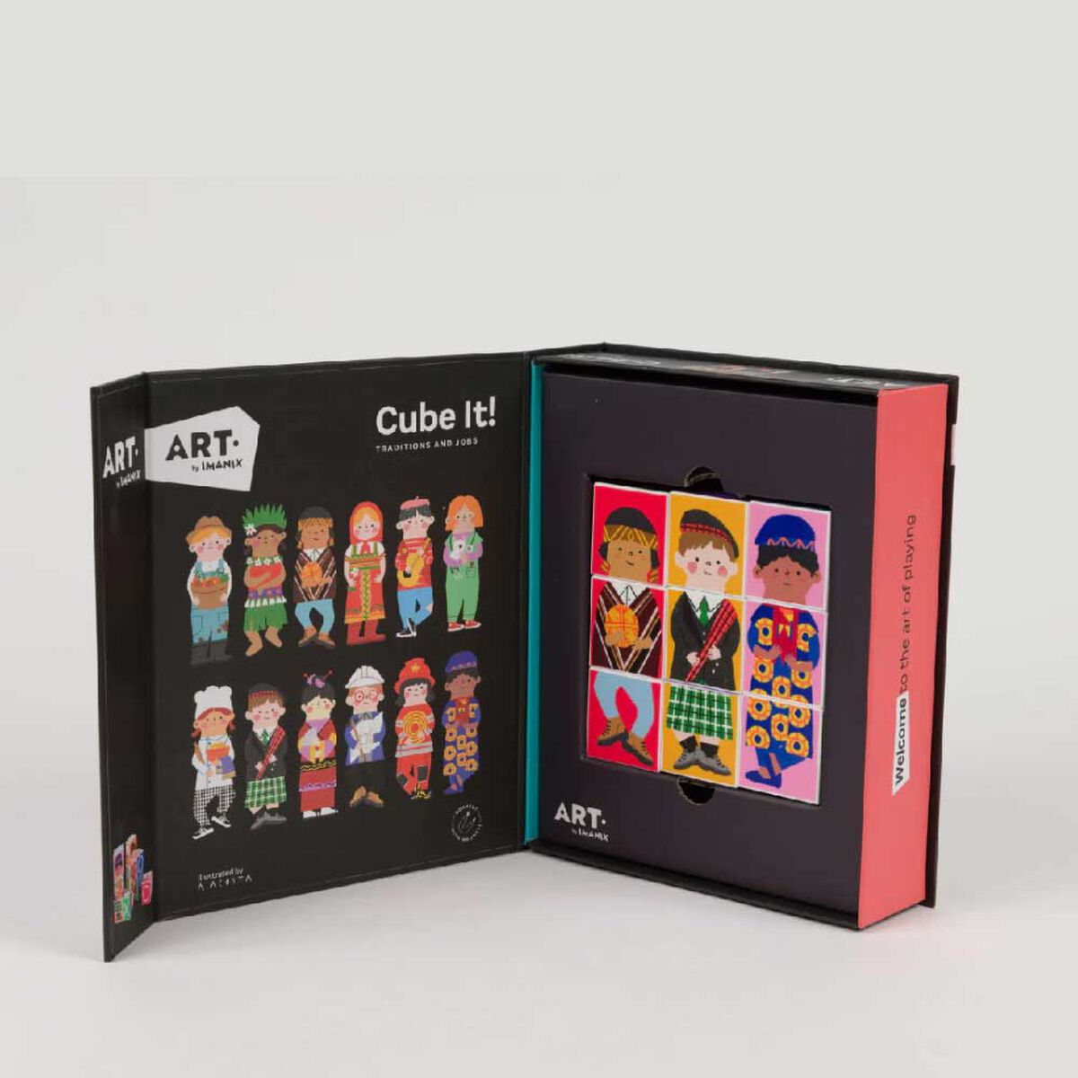 Juego de Memoria Tradiciones y Trabajos Cube it! Imanix