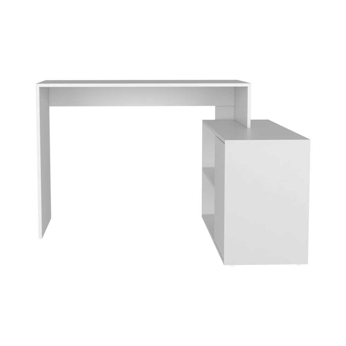 Escritorio en L TuHome Rennes 1 Puerta Blanco