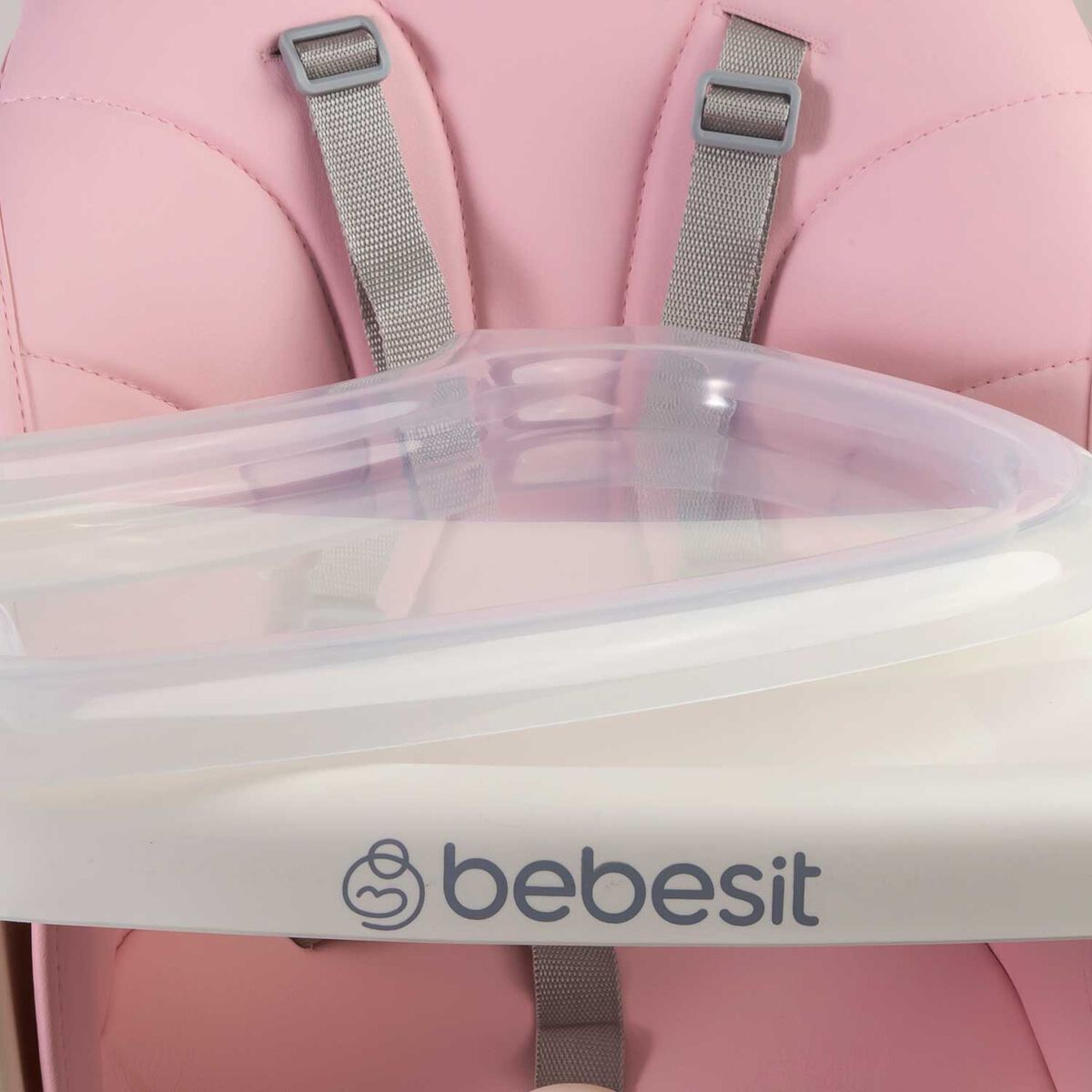 Silla de Comer Confort Rosado Bebesit