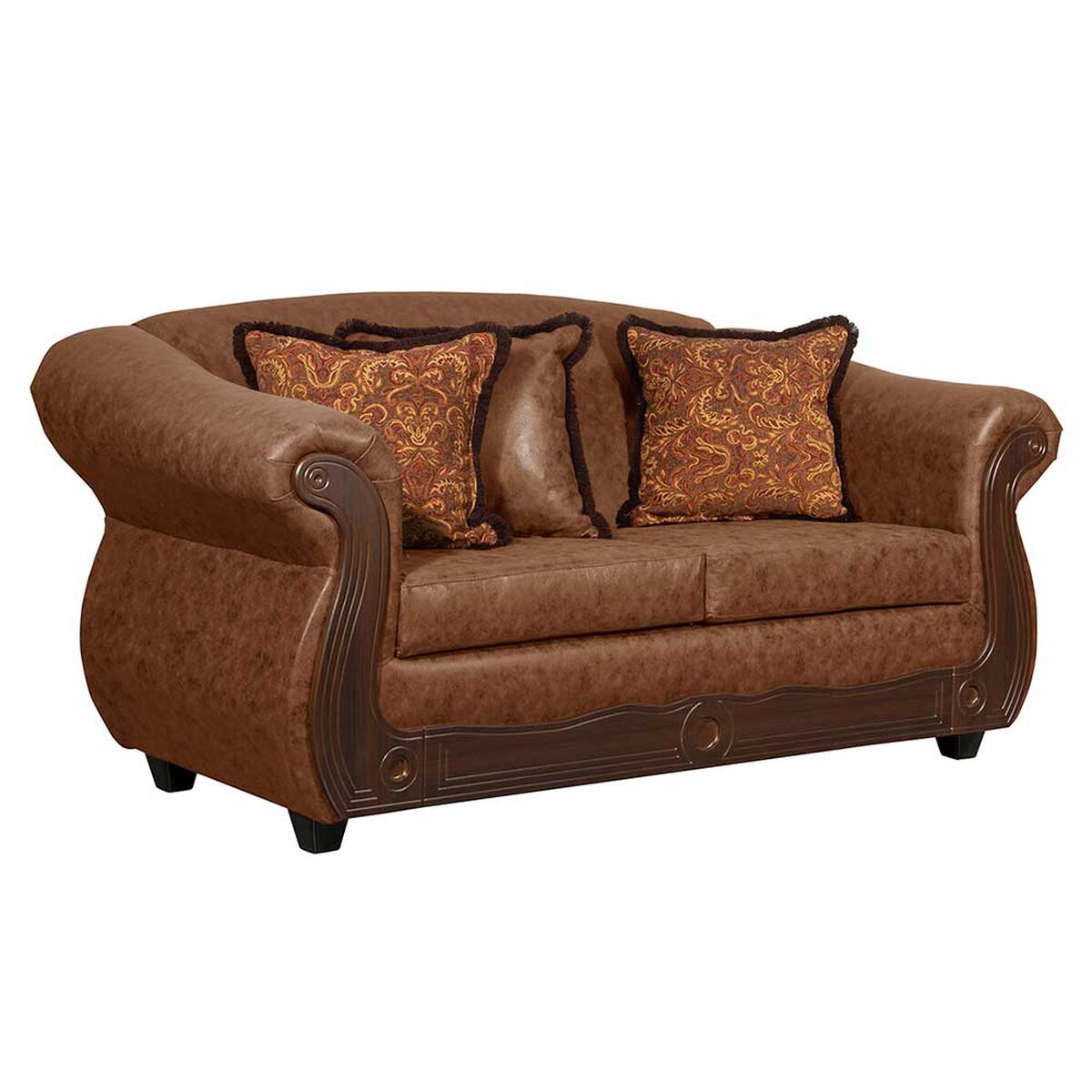 Juego de Living Black Factory Estambul 5 Cuerpos Terracota