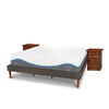 Cama Europea CIC King Alaska + 2 Veladores