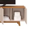 Rack TV Vekkahome Nadine Hasta 75" Beige Café