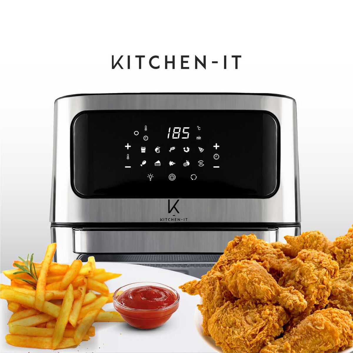 Freidora de Aire Kitchen-it Max Editioon 12 lts.