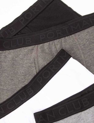 Imagen 2 del producto Pack 4 Bóxer Hombre Portman Club Gris