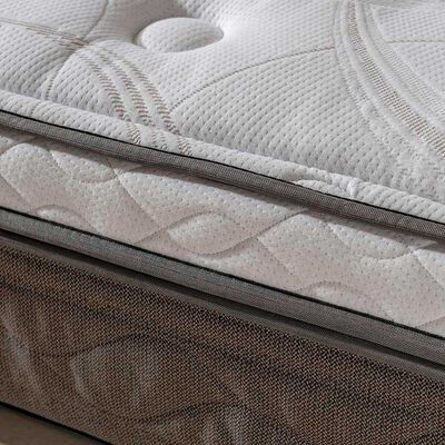 Imagen 2 del producto Cama Europea Rosen 1,5 Plazas Dolce + Respaldo + Velador