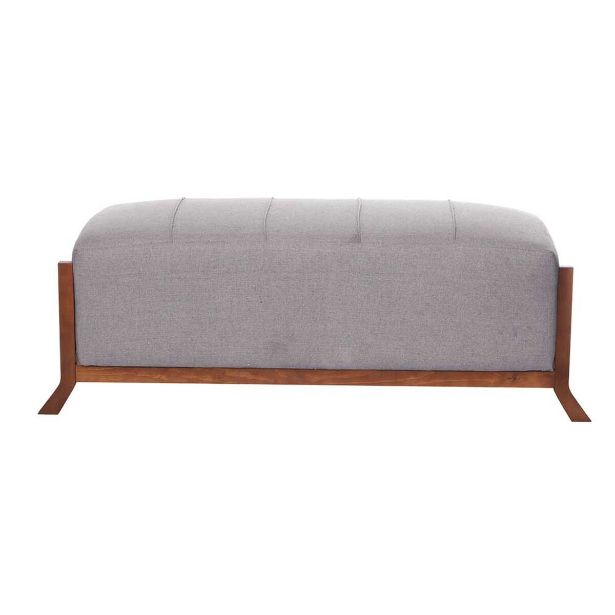 Banqueta Latam Home Marsella Lino Gris Claro