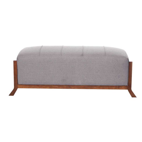 Banqueta Latam Home Marsella Lino Gris Claro