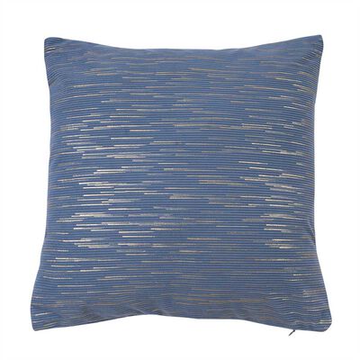 Cojín Velvet Foil Casanova Azul 45 x 45 cm