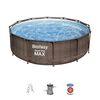 Piscina Bestway Steel Pro Max 56709 Diseño Ratt 9150 Litros