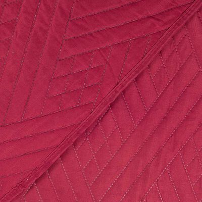 Imagen 2 del producto Set Quilt + Juego de Sábanas Mashini 1,5 Plazas Liso Rojo