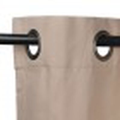Imagen 2 del producto Set Cortinas 4 Piezas SunOut Argolla Beige 140 x 220 Cm