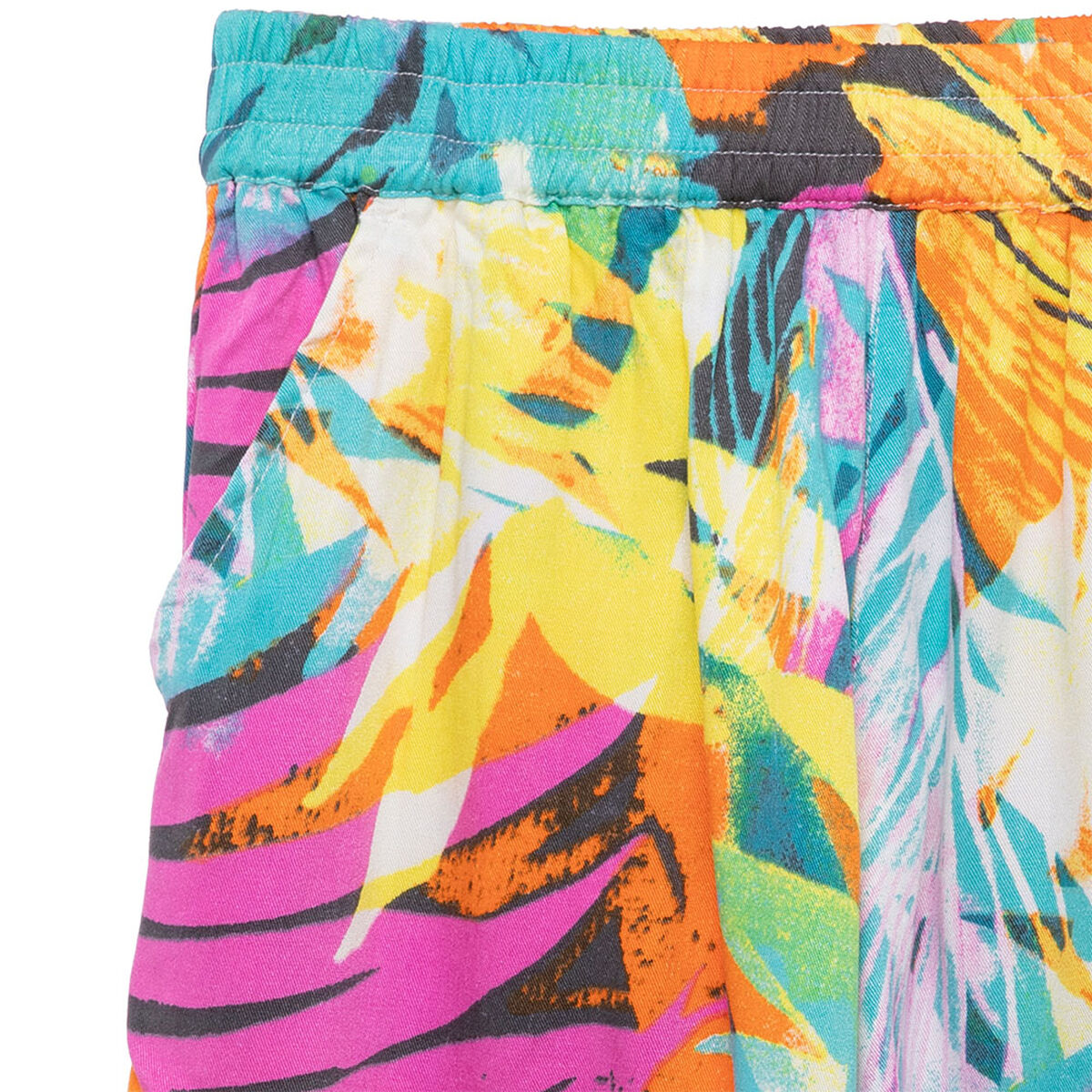 Short de Algodón Floreado Niña Reef