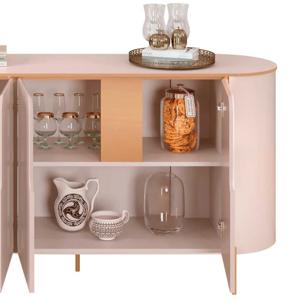 Buffet Altavision Cleo Blanco Crema