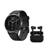 Kit Smartwatch Lhotse Vibe 05 Black + Audífonos Negro